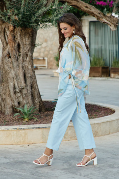 Брюки Vittoria Queen 27853/1бр голубой - фото 5