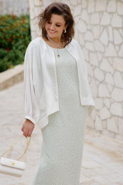 Блуза Vittoria Queen 28693бл молоко - фото 1