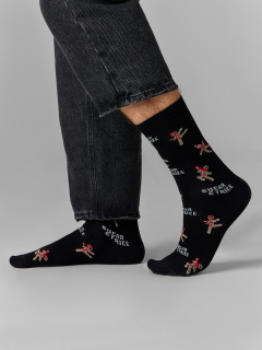 Носки Mark Formelle 017K-3420/25017K черный_рис.3420 - фото 1