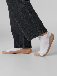 Носки Mark Formelle 104K-3091/25104K белый_капучино_рис.3091 - фото 1