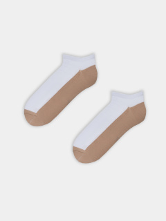 Носки Mark Formelle 104K-3091/25104K белый_капучино_рис.3091 - фото 4