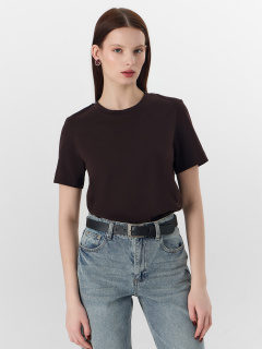 Футболка Mark Formelle 112866/25-34801Ц-0 горький_шоколад_тампопечать - фото 1