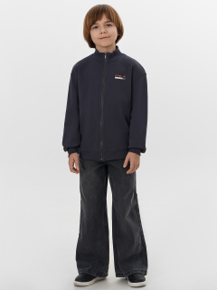 Толстовка Mark Formelle 123448/25-35534П-7 графит_печать_1_сл_на_дет_пер - фото 1