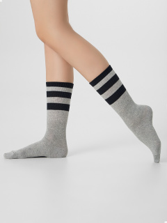 Носки Mark Formelle 217K-3112/25217K серый_меланж_рис.3112 - фото 2