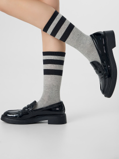 Носки Mark Formelle 217K-3112/25217K серый_меланж_рис.3112 - фото 4