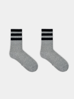 Носки Mark Formelle 217K-3112/25217K серый_меланж_рис.3112 - фото 3