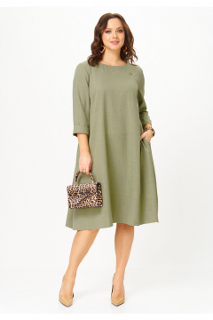 Платье Твой имидж 2333 фисташка - фото 1