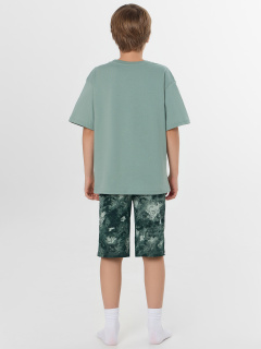 Футболка, шорты Mark Formelle 563327/25-40737ПП-0 зеленая_пастель_милитари_3_сл_на_пол - фото 2