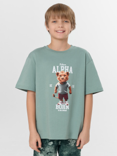 Футболка, шорты Mark Formelle 563327/25-40737ПП-0 зеленая_пастель_милитари_3_сл_на_пол - фото 1