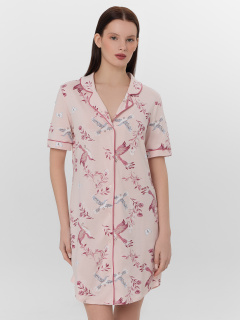 Сорочка Mark Formelle 572403/25-38466ПП-0 птицы_на_нежно_розовом - фото 1