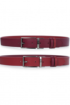 Ремень Galanteya 21918.25с3148к45 2р бордо/красн - фото 4