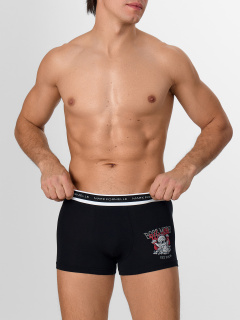 Трусы Mark Formelle 411228/25-5629П-5 черный_печать3_3_сл_на_ЛВ_пер_дет - фото 1