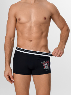 Трусы Mark Formelle 411228/25-5629П-5 черный_печать3_3_сл_на_ЛВ_пер_дет - фото 3