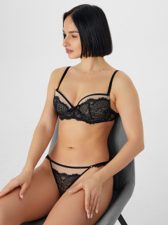 Трусы Mark Formelle 412436/25-21-38224Ц-16 телесный_черный - фото 3