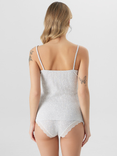 Топ, трусы Mark Formelle 442207/25-37842ПП-1 сердечки_на_сером_меланже - фото 2