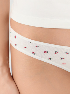 Майка, трусы Mark Formelle 442210/25-9-37327ПП-5 молочный_букетики_на_молочном_1_сл_на_пол - фото 3