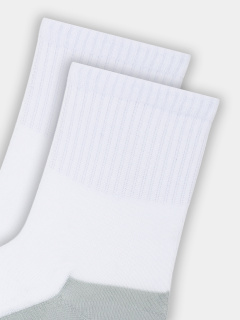 Носки Mark Formelle 444K-3078/B4-25444K белый_св.оливка_рис.3078 - фото 2