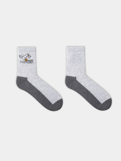 Носки Mark Formelle 444K-3170/B5-25444K св.серый_меланж_рис.3170 - фото 1