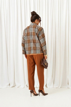 Блуза, брюки, жакет Beautiful&Free 6413 миндаль - фото 5