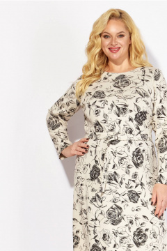 Платье Линия Л Б-2098 роза - фото 4