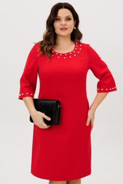 Платье ANIDEN 719-1 красный - фото 2