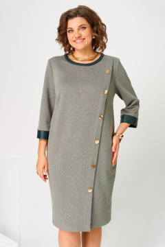 Платье Romanovich Style 1-2846 полынь - фото 5