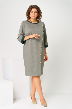 Платье Romanovich Style 1-2846 полынь - фото 3