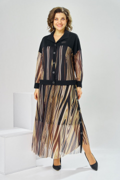 Жакет, юбка Romanovich Style 2-2856 полоска - фото 1