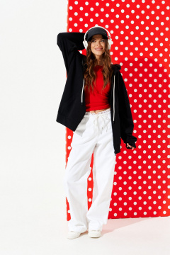 Брюки ELLETTO LIFE 2375 белый - фото 1