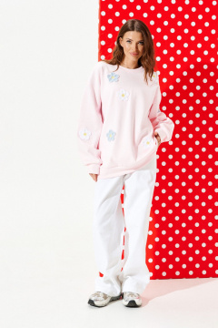 Свитшот ELLETTO LIFE 3946 розовый - фото 4