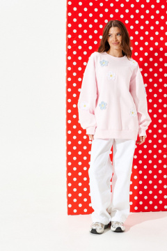 Свитшот ELLETTO LIFE 3946 розовый - фото 3