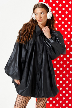 Плащ ELLETTO LIFE 3962 черный - фото 3