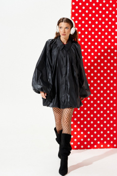 Плащ ELLETTO LIFE 3962 черный - фото 1