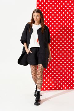 Куртка ELLETTO LIFE 3965 черный - фото 3