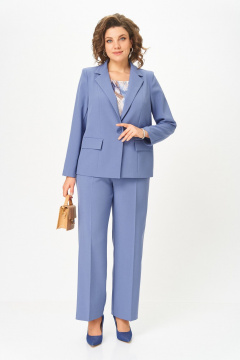 Блуза, брюки, жакет БагираАнТа 1016 сирень - фото 2