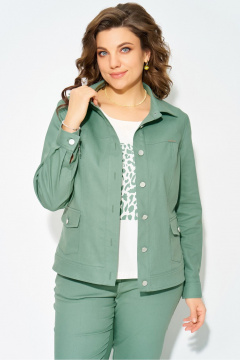Бомбер, брюки, джемпер Fita 40113 зеленый - фото 5