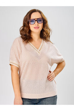 Джемпер Condra 16307 персиковый - фото 1