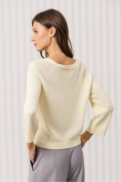 Джемпер Romgil РВ0369-ХЛ2 сливочный - фото 2