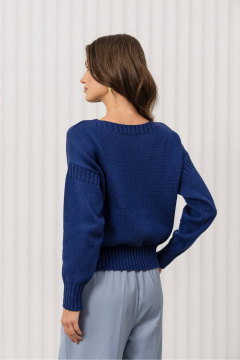 Джемпер Romgil РВ0371-ХЛ2 индиго - фото 2