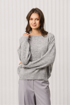 Джемпер Romgil РВ0373-АК2 светло-серый - фото 3