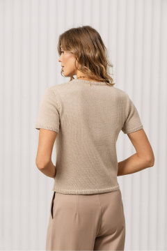 Джемпер Romgil РВ0376-ХЛ2 бежевый лайт - фото 2