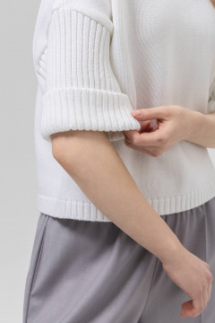 Джемпер Romgil РВ0386-ХЛ2 белый - фото 3