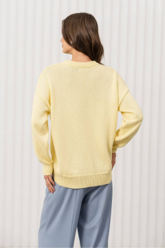 Джемпер Romgil РВ0406-ХЛ2 светло-желтый - фото 2