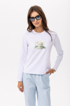 Джемпер Romgil РП0138-ХЛ2 белый - фото 1