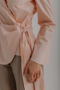 Блуза AEQU 120003-pink - фото 4