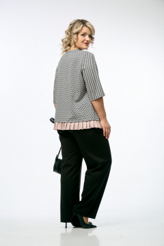 Брюки, джемпер OVERYOU М237 мультиколор_с_черным - фото 3