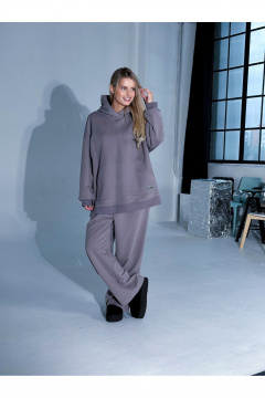 Брюки, худи Urban Base UB103 пепельный - фото 1