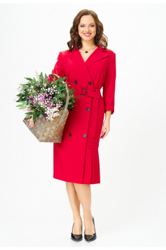 Платье Твой имидж 2288 красный - фото 4