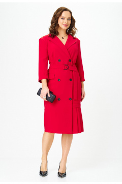 Платье Твой имидж 2288 красный - фото 3