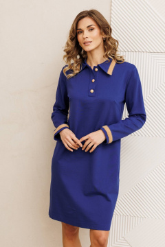 Платье Gizart 5422 синий - фото 3